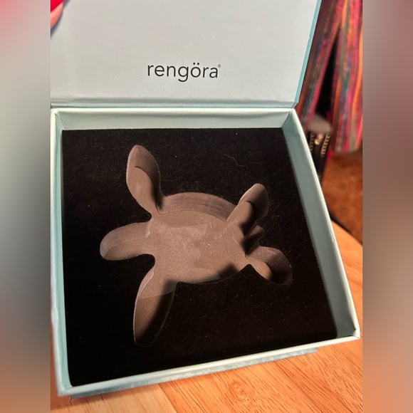 NIB Rengora Sea Turtle Ornament Collectible Figurine - Picture 10 of 11